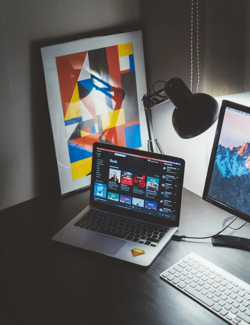 Team working on digital strategy and technology solutions